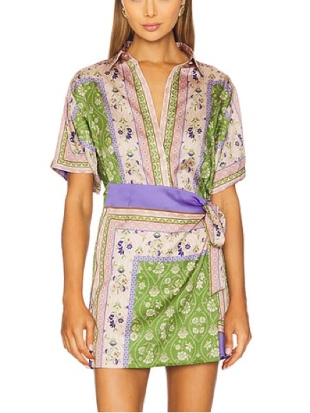 Misa Los Angeles Kezia Dress in Matcha Love 34852